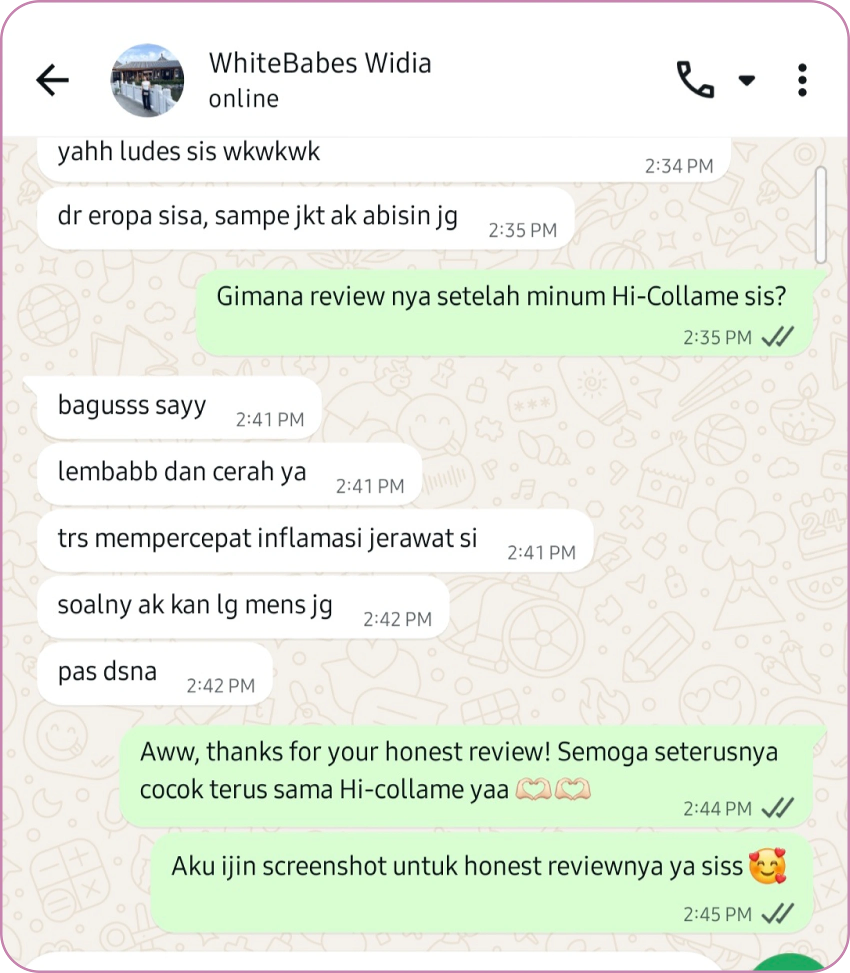 TESTI WA 6